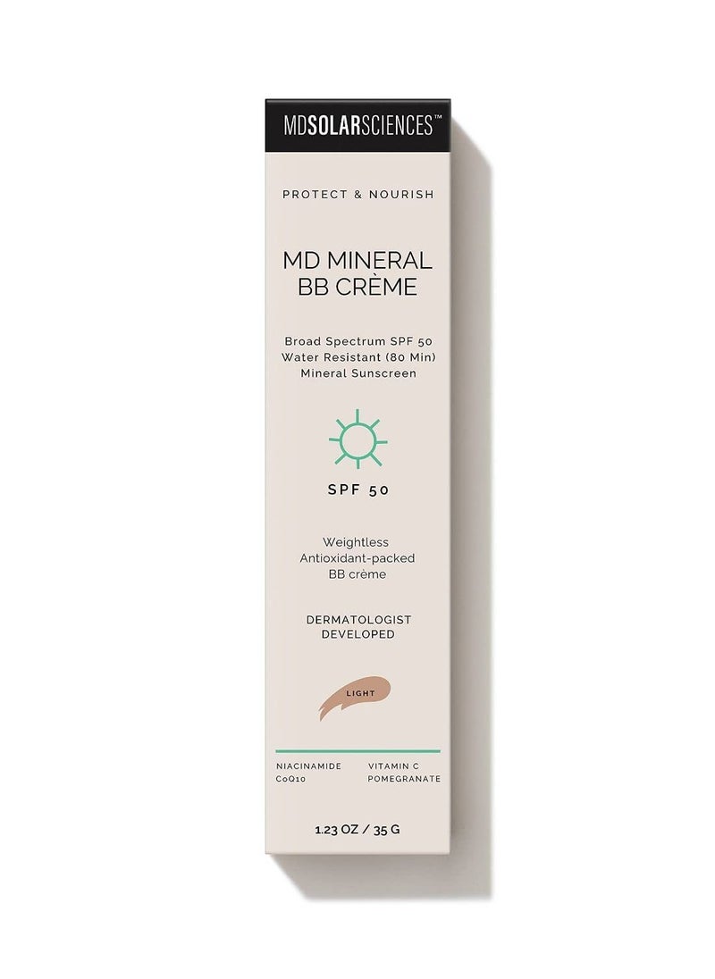 MDSolarSciences - MDSolarSciences Crème Mineral Beauty Balm SPF 50 OilFree Tinted Matte BB Crème - Image 1