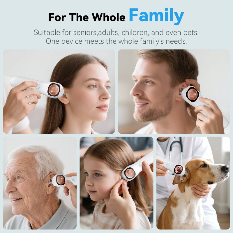 Yi Pin Cheng WiFi Ear Endoscope Otoscope with HD Camera, Ear Wax Removal Tool, Personal Care Visual Ear Cleaner for Adults - Image 4