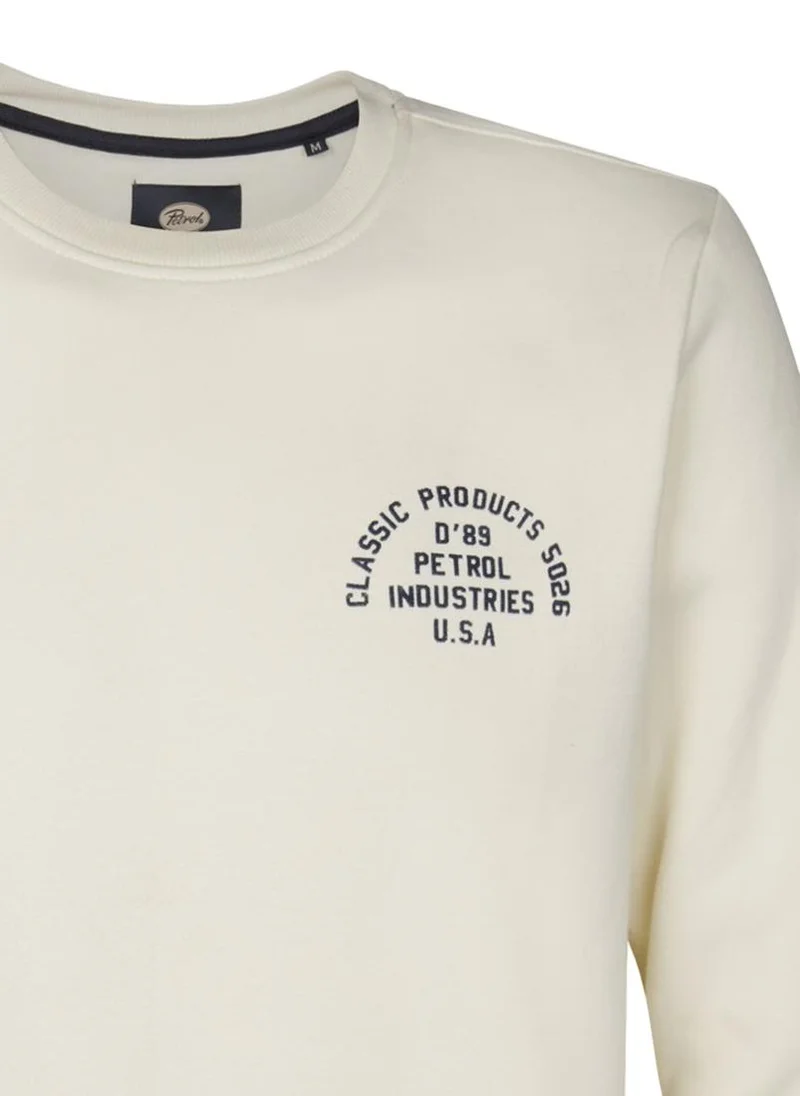Petrol Industries Men Sweater Round Neck Print