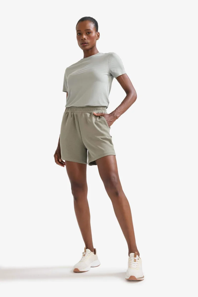 ديفاكتو DeFactoFit Standard Fit Sports Modal Shorts