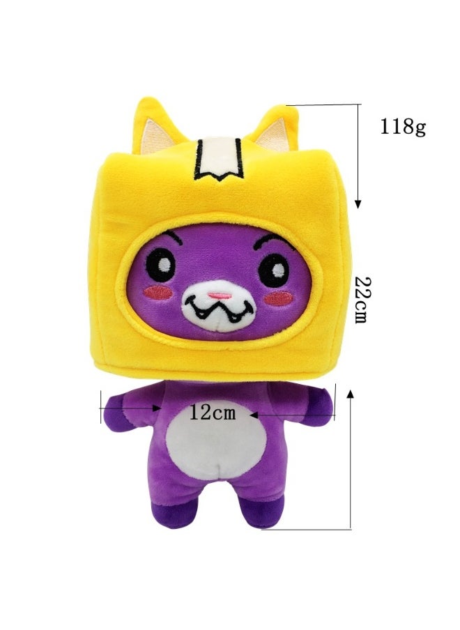 Generic - Lankybox Transforming Cat Plush Toy - Image 1