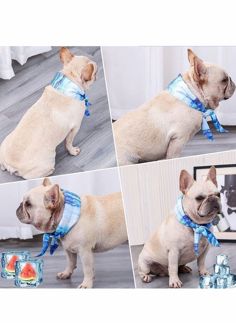 Y&D - Dog Cooling Bandana, Breathable Pet Collar, Summer Cat Ice Scarf Go Out to Prevent Heatstroke Cold Towel Outdoor Heat Relief Artifact, Collar - Image 1