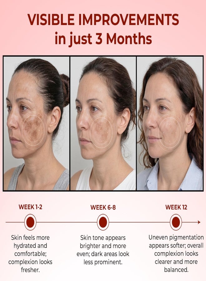ABERA Renewing Saffron Serum, High-Potency Melasma Treatment for Face, Dark Spot Remover, Anti-Aging Moisturizer with Hyaluronic Acid, Reduce Wrinkles, 2 BOXES + GIFT Grapefruit Hair Regrowth Serum - Image 5