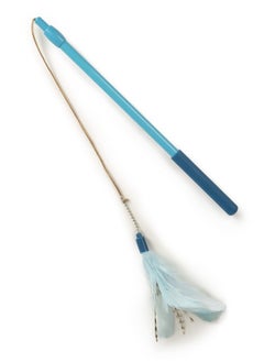 SmartyKat Frisky Flyer Feather Wand Cat Toy, Extendable Up to 24" - Blue, One Size - pzsku/Z107E96E1234AA762E085Z/45/_/1737031551/9978771a-176f-4161-8190-df9bc18e7da0