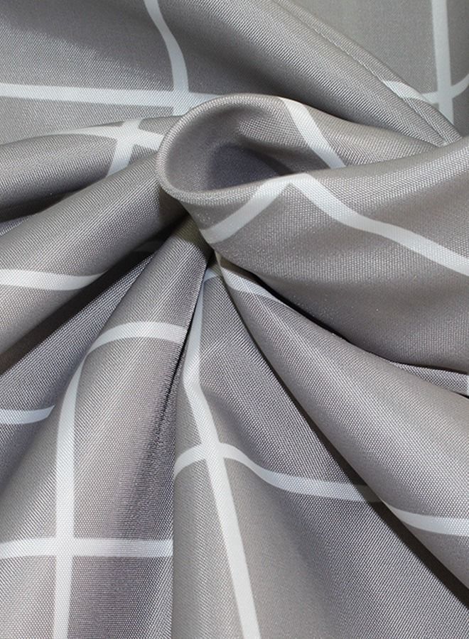 هومار كيت بطانة الدش ، ستارة الحمام للماء المضادة للقالب الحديثة الحد الأدنى من الأزياء ستارة للحمام وحوض الاستحمام ، لا رائحة كيميائية ، مع ثقوب جروميت معدنية مقاومة للصدأ 70 واط × 78 ساعة بوصة - Image 3