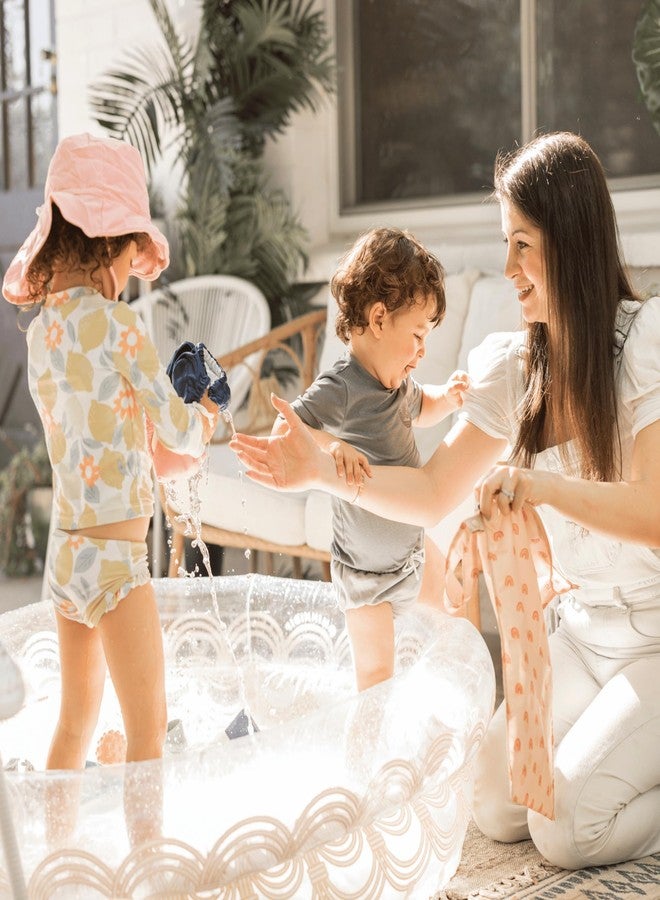 Tiny Twinkle Mess-proof Wet Bags 2 Pack Waterproof and Washable Bag for Travel storage, Stroller, Daycare, Baby Diapers, Yoga, Beach, Pool, Wet Toddler Swimsuits (Sweet Treat) - Image 3