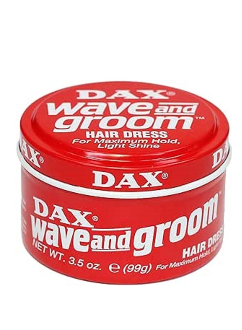 داكس عبوة من 3 قطع من شمع الشعر المموج والعناية به، 99 × 3 جرام - Image 3