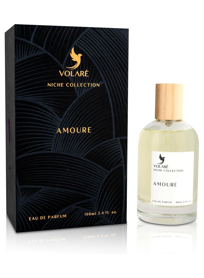 VOLARE Amoure Niche Collection Eau De Parfum for women ( Inspired by Mancera roses vanille ) -100ml  - Image 3