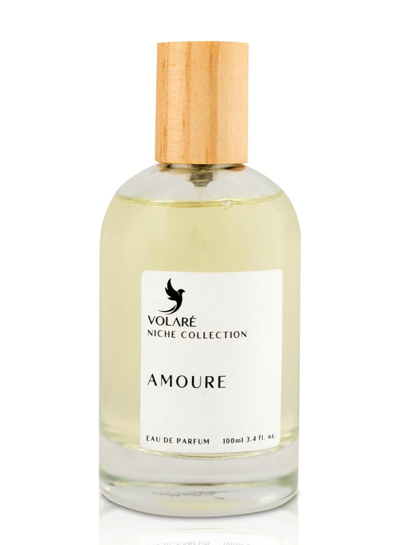 VOLARE Amoure Niche Collection Eau De Parfum for women ( Inspired by Mancera roses vanille ) -100ml  - Image 1