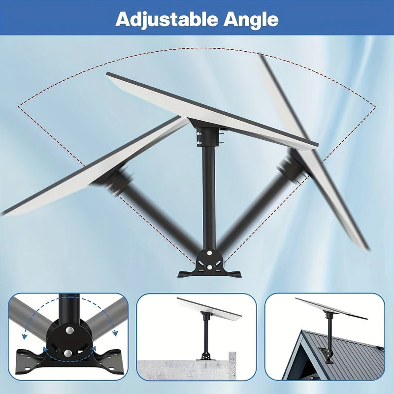 Adjustable Starlink V3 Mount Kit Wall Roof Bracket Compatible ZJK 1A - Image 5