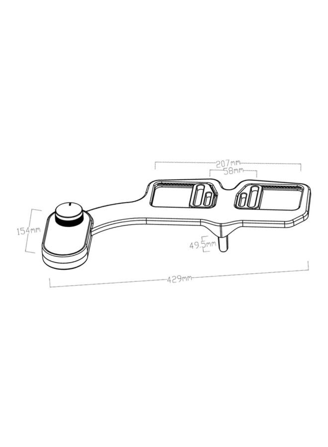 NIBEMINENT Adjustable Single Nozzle Toilet Bidet White - Image 2