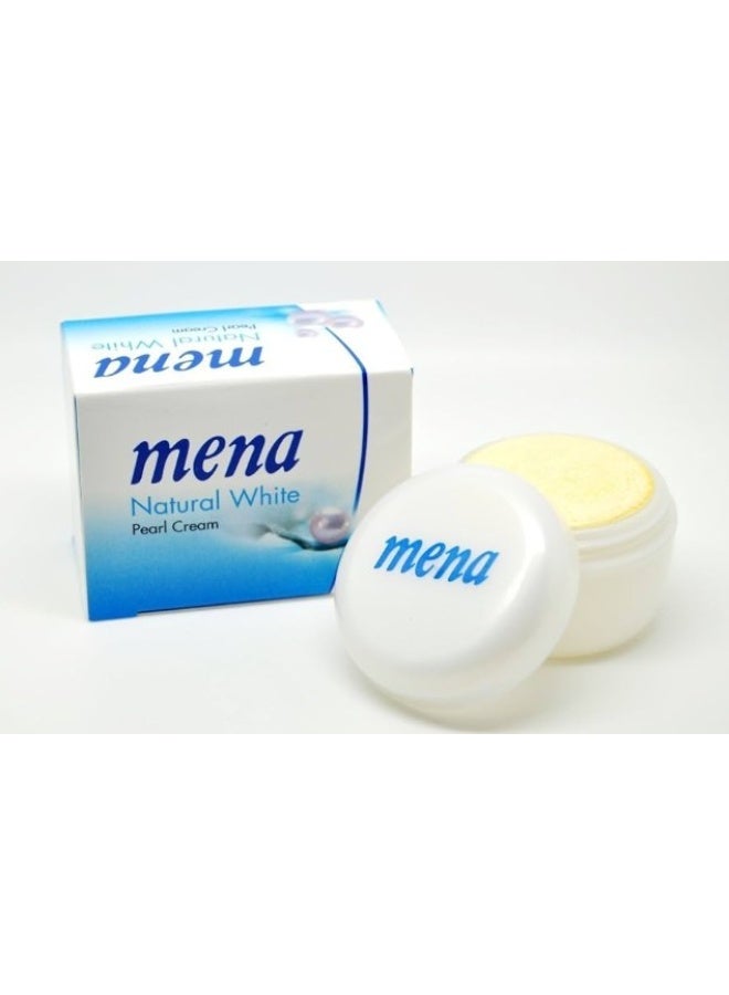 Mena Natural White Pearl Cream -3GM - Image 2