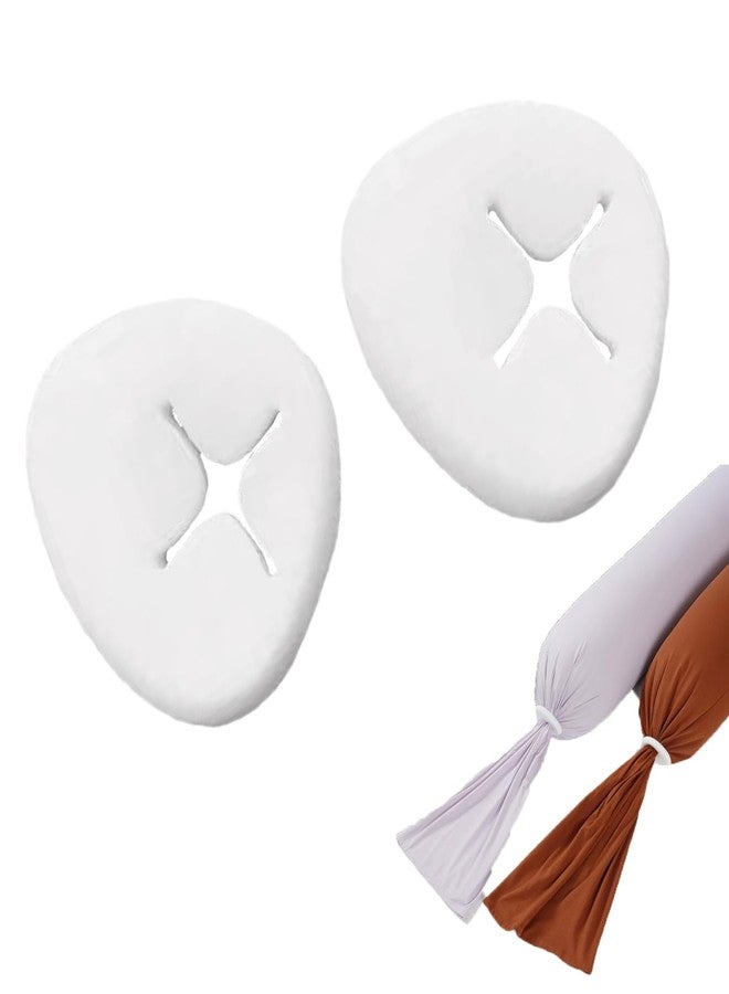 UtySty 2 Pack Pregnancy Pillows Adjustable Clips Silicone Maternity Pillow Clamp Adjuster End Locking Fastener for Pillowcase U Shaped Adjustable Pregnancy Pillow Cover Side Sleeper Body Pillows - Image 1