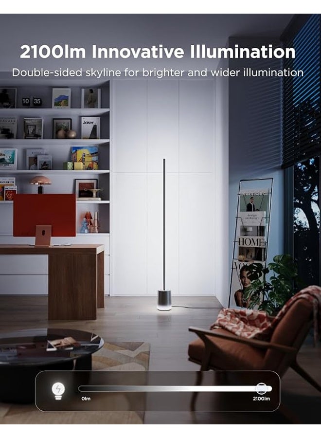 Govee Floor Lamp 3 with Luminblend+ Technology,RGBWWIC 2100lm Standing Lamp - Image 4