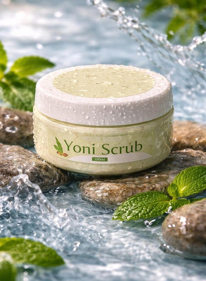 Premium Herbal Yoni Scrub for Women | Gentle Intimate Exfoliating Scrub | Deep Clean, Refresh & Smooth Sensitive Skin | Hydrating Feminine Hygiene Care | Mild Herbal Formula (1) - Image 2