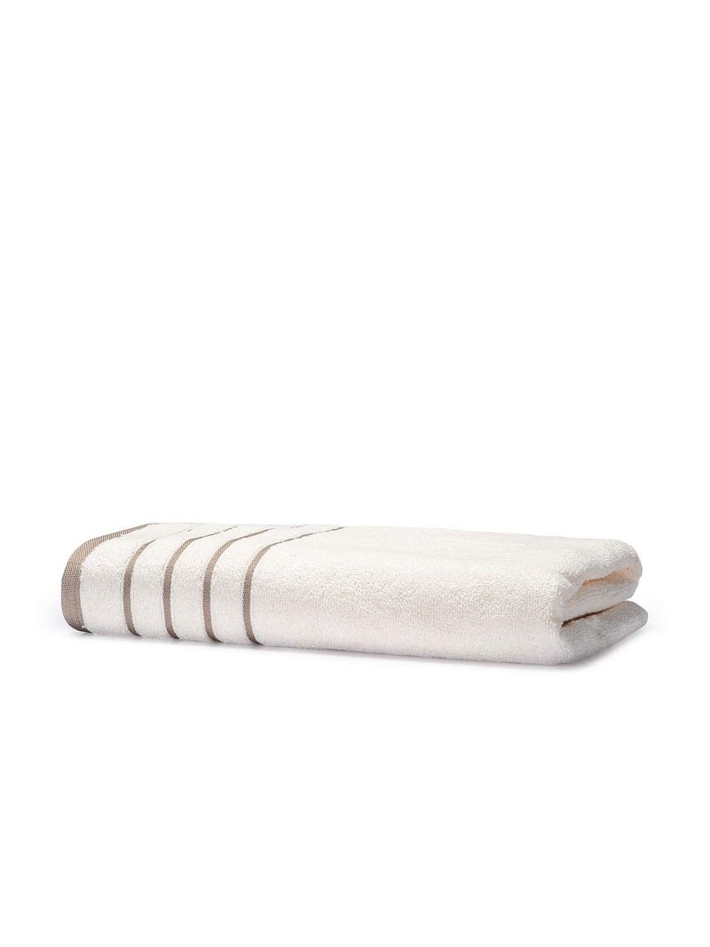 MarkHome 100 Cotton 500 GSM Zero Twist Anti Microbial Treated Simply Soft Ladies Towel Ivory - Image 4