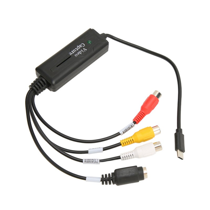 محول بطاقة التقاط الفيديو من النوع C بمنفذ USB3.1 - دقة 720×480 لتسجيل الحاسوب والهاتف المحمول بصيغ DVD وVCD وMP4 - Image 2