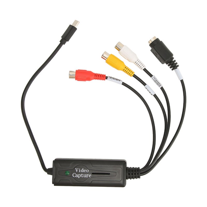 محول بطاقة التقاط الفيديو من النوع C بمنفذ USB3.1 - دقة 720×480 لتسجيل الحاسوب والهاتف المحمول بصيغ DVD وVCD وMP4 - Image 1