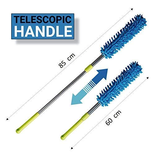 Vimal Microfiber Duster and Golden Handle Dust Mop Combo Set - Image 3