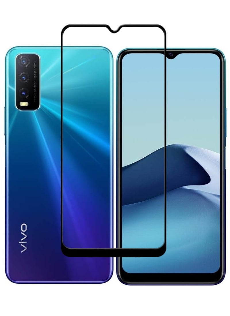 ACLIX Antistatic ESD Dustproof Premium Quality High Definition Tempered Glass Screen Protector Designed For vivo Y20 - Image 1