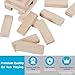 SpeedArmis Mini Tumble Tower 54PCS Wooden Stacking Game for Teens Pine Stack Timber Board Games with 4 Dice Set Classic Xmas Gifts for Teens - Image 3