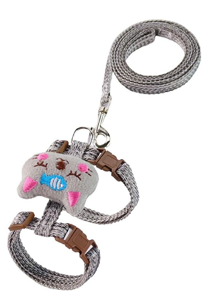 Cat Harness and Leash Pack, Escape Proof Adjustable Kitty Harness - Image 1