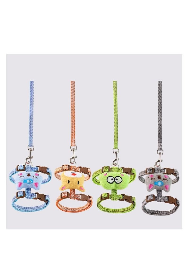 Cat Harness and Leash Pack, Escape Proof Adjustable Kitty Harness - Image 2