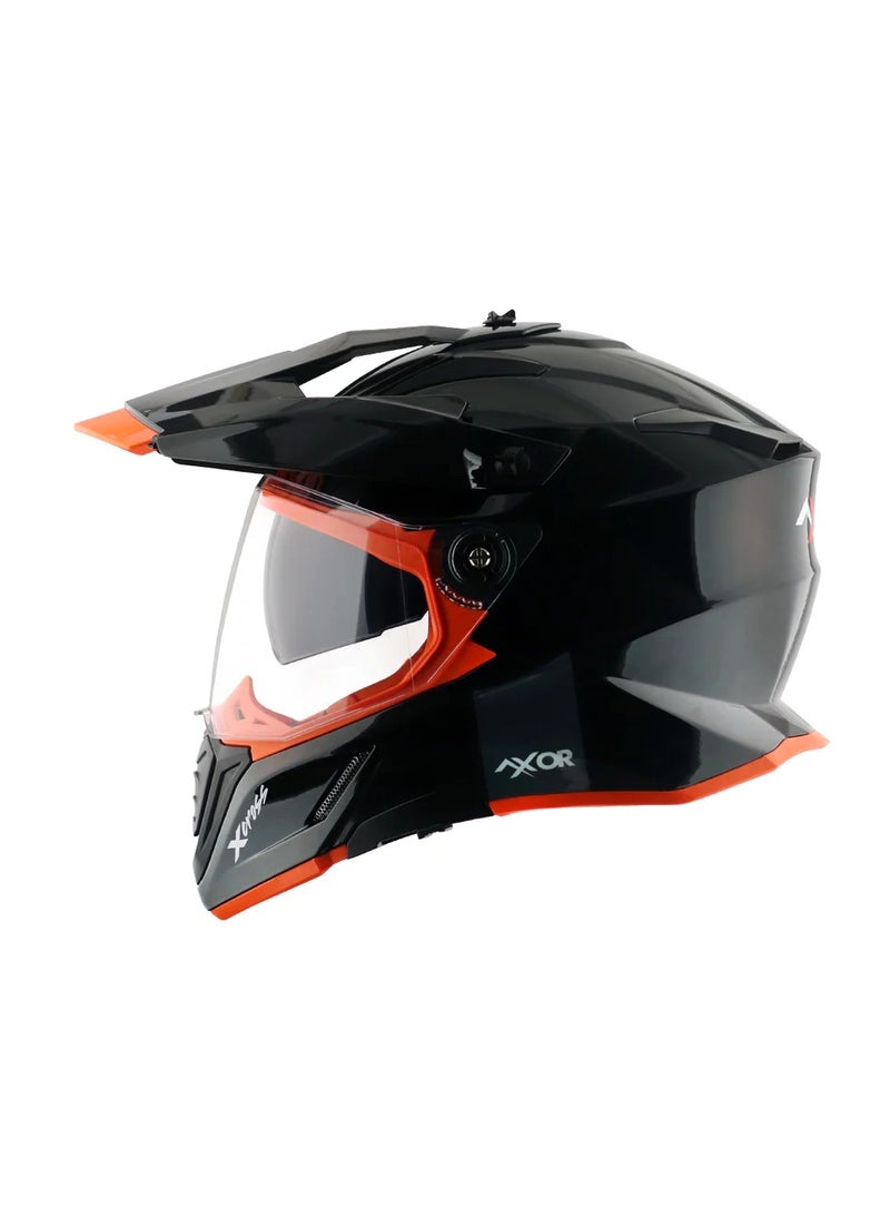 Airoh X-CROSS Dull Black Orange - Image 3