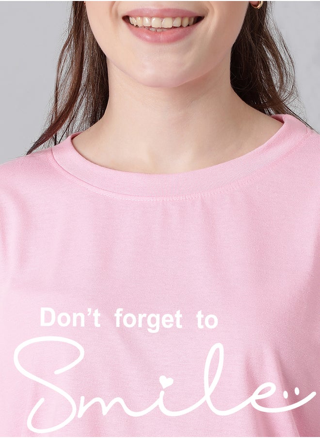 Kotty Slogan Print Short Sleeve Oversized T-Shirt  - Image 3