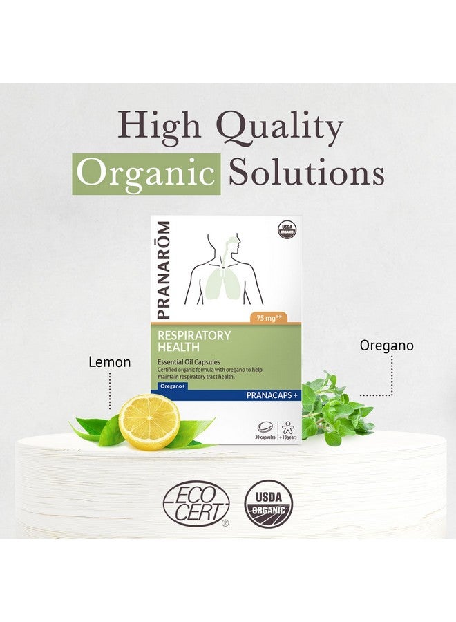 Pranarom - Respiratory Health Pranacaps with Oregano & Lemon Essential Oil - 30 Count - Image 3