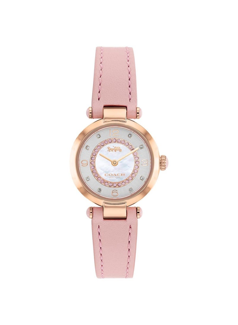 COACH Women's Cary  Silver Mother Of Pearl Dial Watch - 14503896 - Image 1
