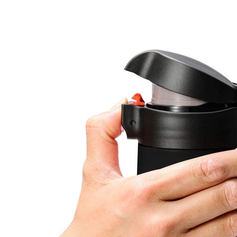 Kyocera 17oz. Ceramic Coated Interior, Double Wall Vacuum Insulated, Stainless Steel Travel Mug-Stainless Steel - Image 4