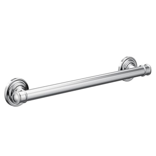Moen YG6424CH Bathroom Safety 24-Inch Stainless Steel Traditional Bathroom Grab Bar, Chrome - Image 5
