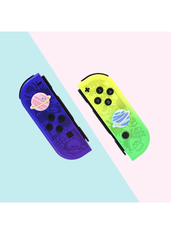 Generic - For Switch Planet Rocker Cap NS/Lite Rocker Cap Button Cap Joycon Silicone Cap-Product Color:2 - Image 1