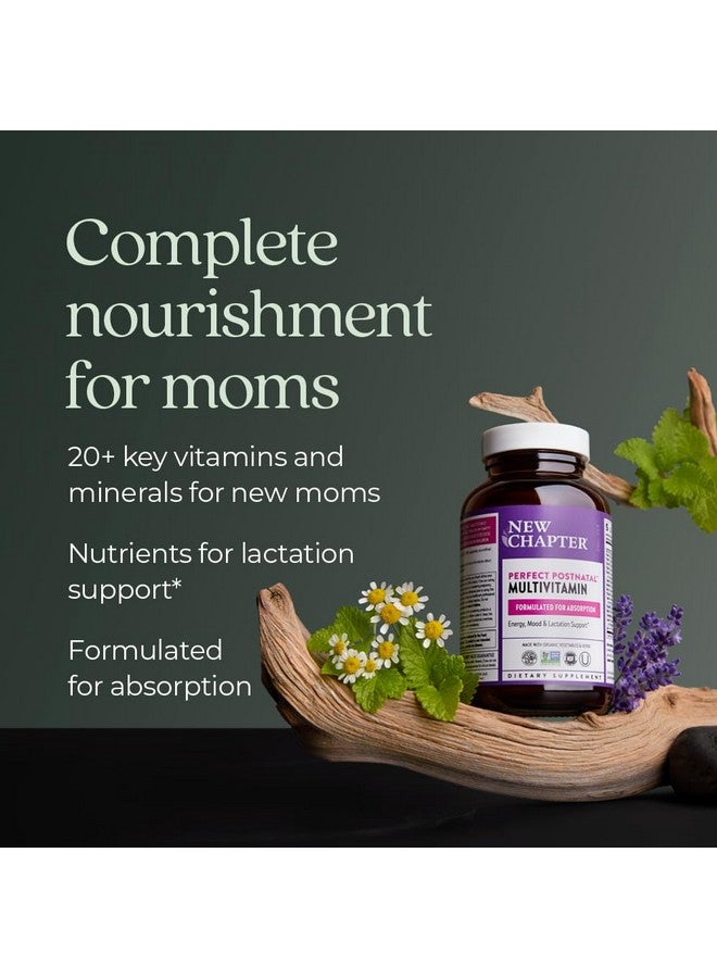 نيو تشابتر مكمل غذائي نيو تشابتر، فيتامينات ما بعد الولادة، متعدد الفيتامينات بالكامل مع فيتامين د3 المخمر وفيتامينات ب، مصنوع من خضراوات وأعشاب عضوية، مكونات غير معدلة وراثيًا، 270 قرصًا - Image 4