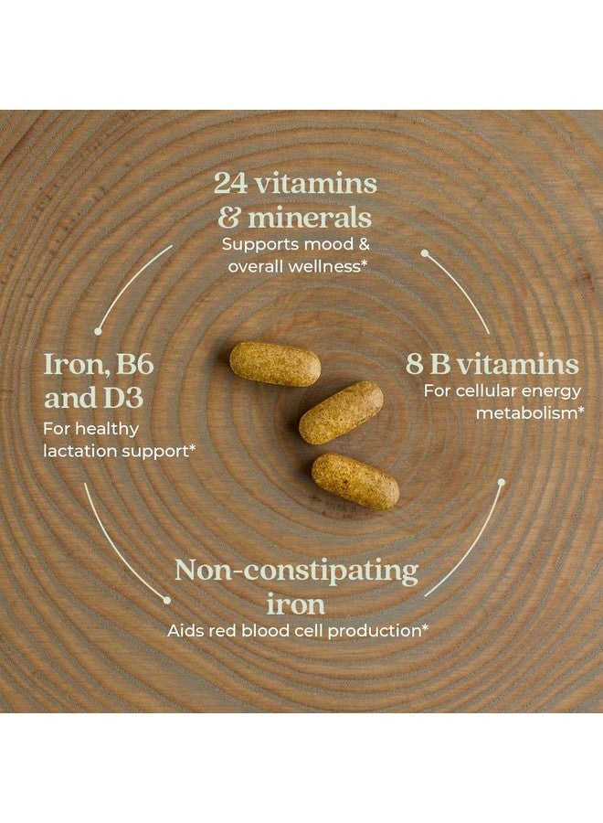 نيو تشابتر مكمل غذائي نيو تشابتر، فيتامينات ما بعد الولادة، متعدد الفيتامينات بالكامل مع فيتامين د3 المخمر وفيتامينات ب، مصنوع من خضراوات وأعشاب عضوية، مكونات غير معدلة وراثيًا، 270 قرصًا - Image 3
