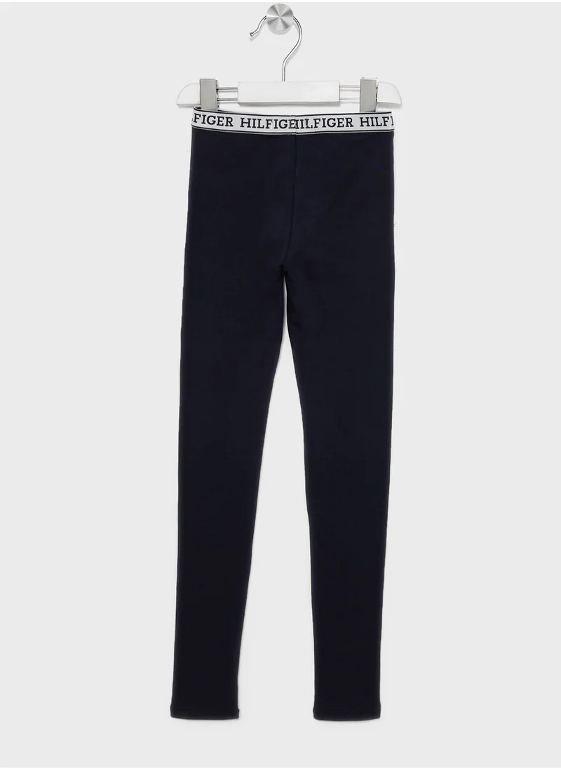 TOMMY HILFIGER Youth Logo Leggings