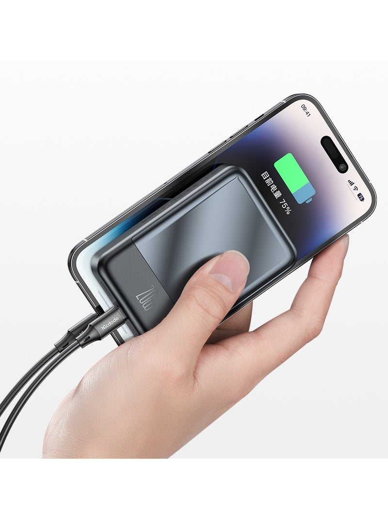 Mcdodo MC-4261 Ambilight Series 20W Magnetic Wireless Charging 10000MAH Power Bank - Image 2
