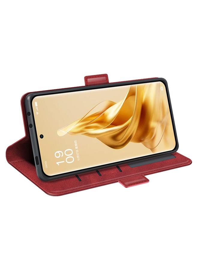 erorex Case For OPPO Reno 9 Pro Plus Dual-side Magnetic Buckle Horizontal Flip Leather Phone Case - Image 5