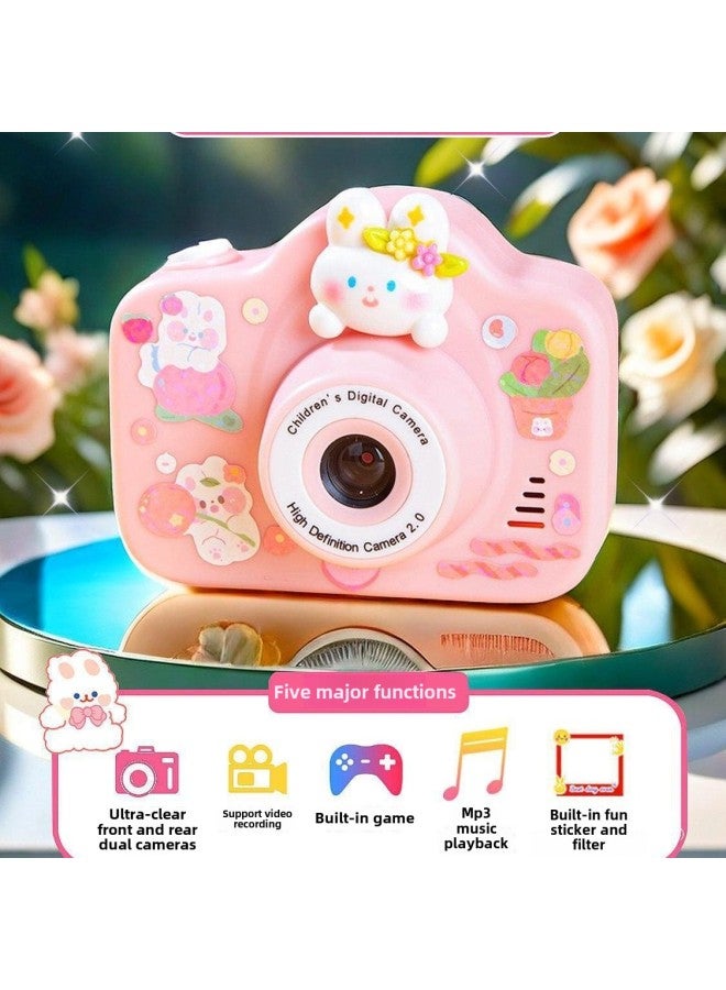 Generic Children's Camera Toy Photographable Printable Baby Camera Colored Polarets Birthday Gift For Boys And Girls-Body Color: *hd Dual Camera 64g One-year Warranty  - Image 4