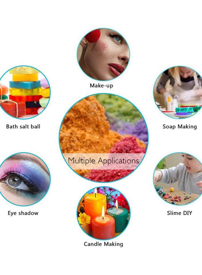 2 Pcs Purple Metallic Baking Craft Glitter Powder Food Safe Cake Topper Decoration for DIY Cupcakes Cookies Dessert Garnish Parties Weddings Festive Celebrations,Sparkling Shimmery Dust for Creative Baking,All 20g - Image 3