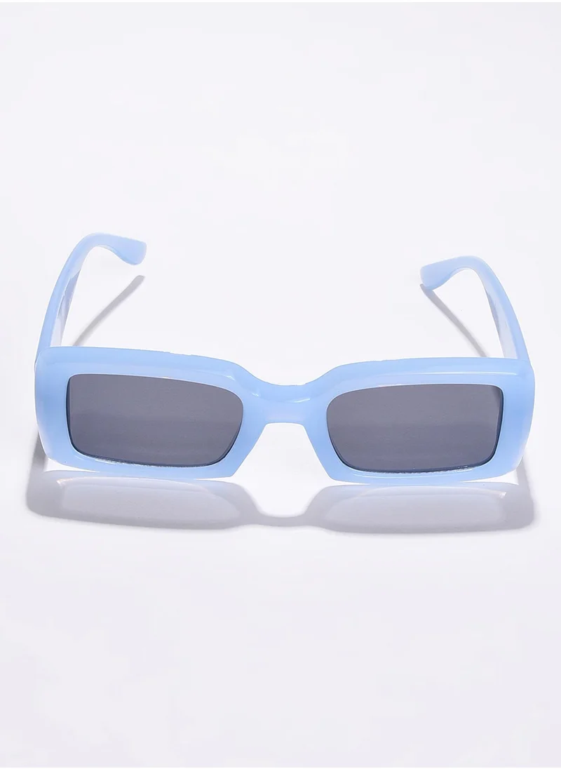 Haute Sauce Black Lens Blue Wayfarer Sunglasses