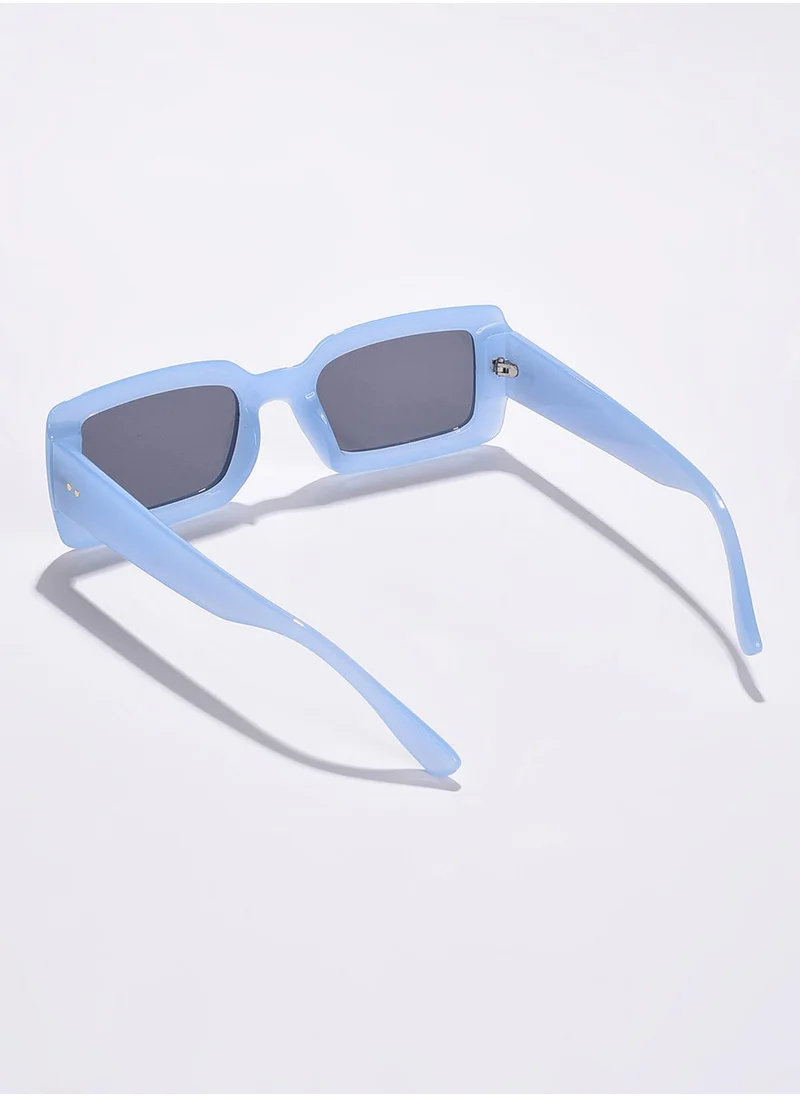Haute Sauce Black Lens Blue Wayfarer Sunglasses