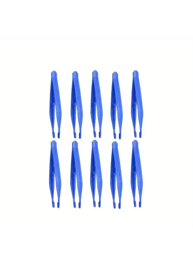 50pcs Disposable Plastic Tweezers Precision Tips For Jewelry DIY Electronics Laboratory - Image 5