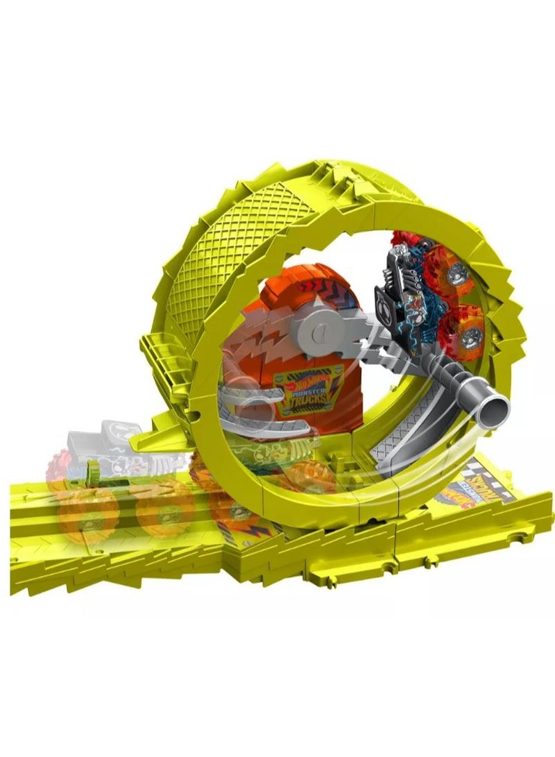 Hot Wheels HotWheels Monster Truck Power Smashers - Charge And Chase Challenge - Image 4