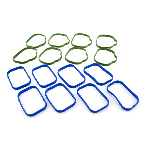 ANP PUAUTO Intake Manifold Upper and Lower Gasket Set Fits for Chrysler 200 300 Town and Country 2011-2016 Dodge Avenger Challenger Charger Durango Jeep Grand Cherokee VW Routan Replaces 16pcs - Image 2