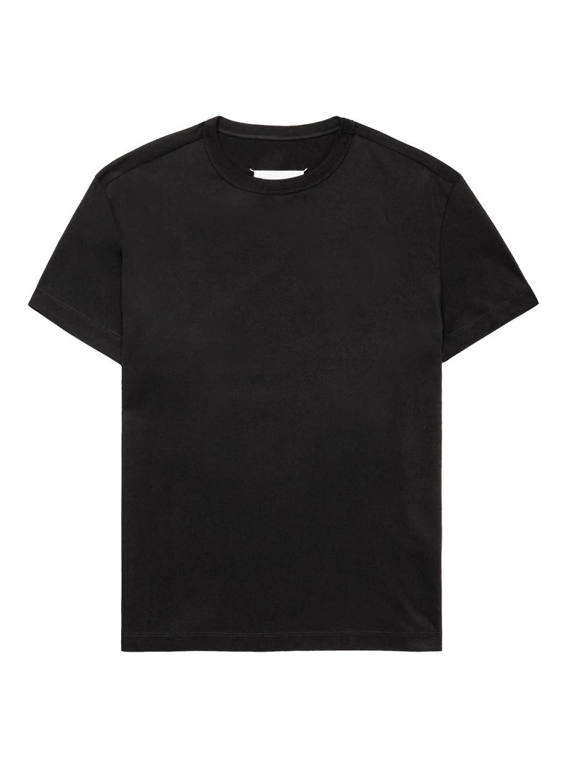 YANEK Plain Mens T Shirt Solid Color Half Sleeves Ultra Soft  - Image 1
