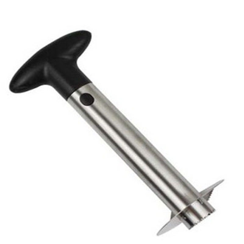 PETO Stainless Steel Fruit Cutter with Adjustable Blade - Ergonomic Handle for Pineapple, Watermelon, Mango - Durable Kitchen Tool for Home, Hotel & Restaurant Use - Image 4