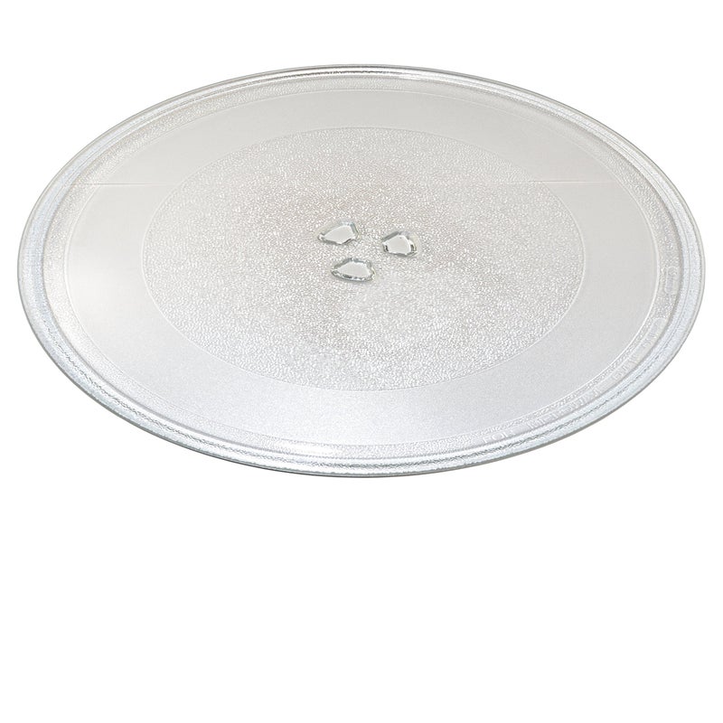 HQRP 12-3/4 inch Glass Turntable Tray compatible with GE WB49X10129 HVM1540DM1BB JNM1541DM1CC JVM1533BD05 JVM1540DM1BB JVM1542BF01 JNM3151DF1WW Microwave Oven Cooking Plate - Image 3