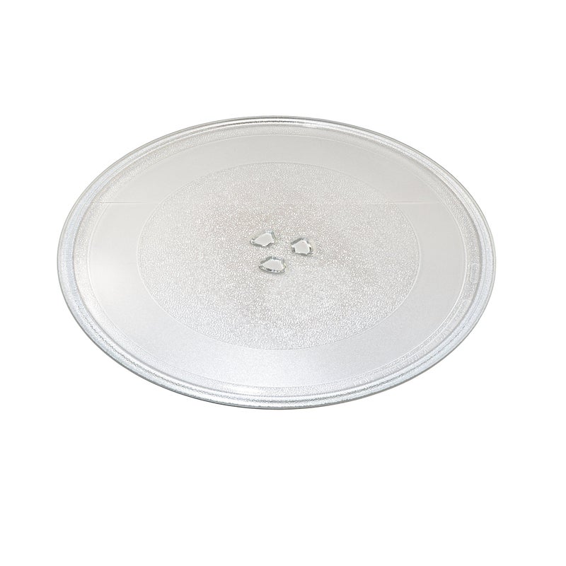 HQRP 12-3/4 inch Glass Turntable Tray compatible with GE WB49X10129 HVM1540DM1BB JNM1541DM1CC JVM1533BD05 JVM1540DM1BB JVM1542BF01 JNM3151DF1WW Microwave Oven Cooking Plate - Image 5